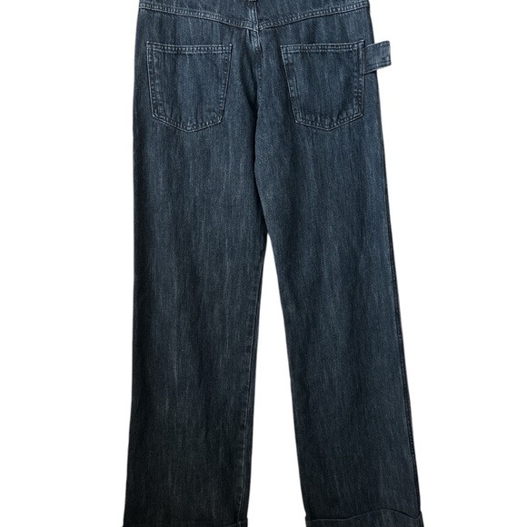 Zara Wide Leg Baggy Size 4 Denim Pants - Picture 3 of 9